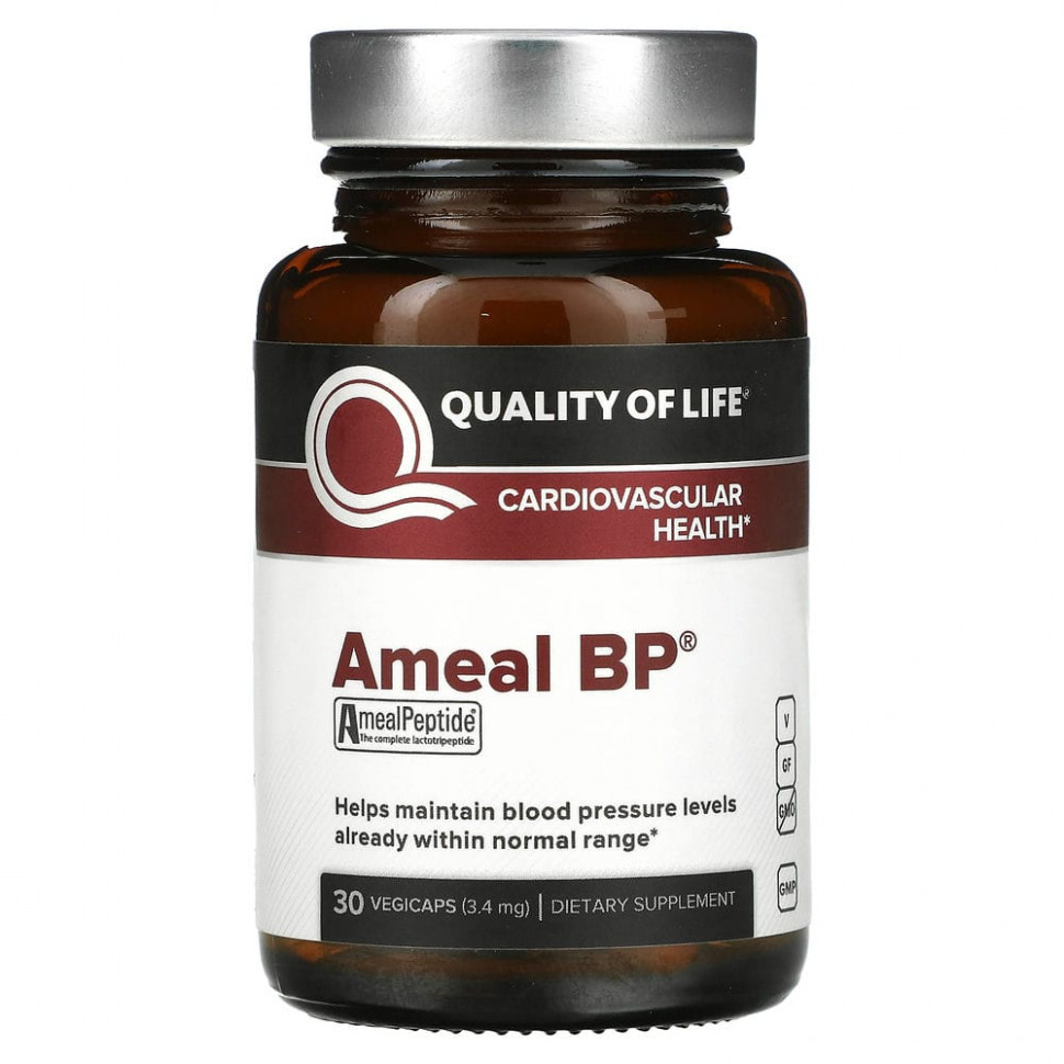  Quality of Life Labs, Ameal BP,  - , 3,4 , 30        -     , -, 