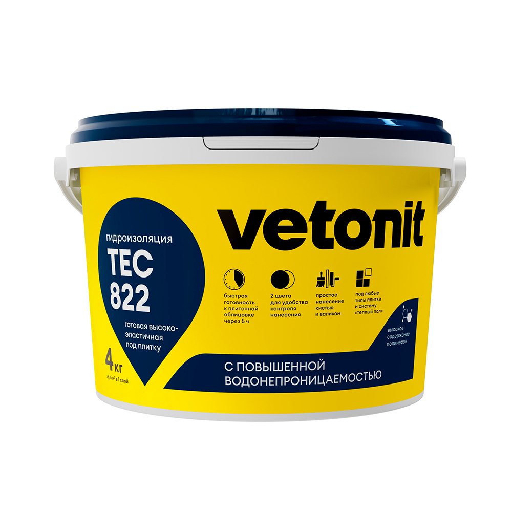���� ������������� ��������� Vetonit Tec 822 ����� 4 ��   ������ ������