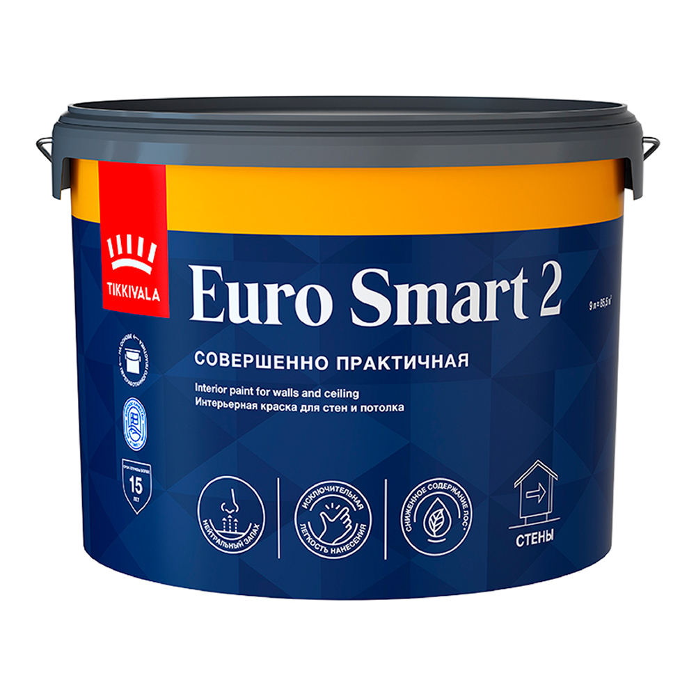 ���� ������ ����������� Tikkurila/Tikkivala Euro Smart 2 ���� � ����� 9 �   ������ ������