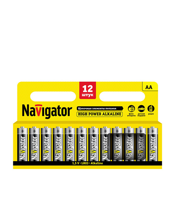 ���� ��������� Navigator �� ����������� LR6 1,5 � (12 ��.)   ������ ������