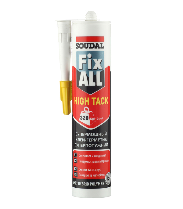 ���� ����-�������� ��������� Soudal Fix All High Tack ����� 290 ��   ������ ������