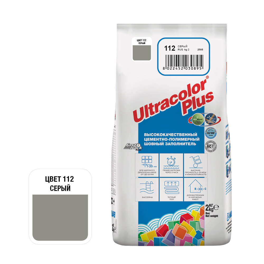 ���� ������� ��������� Mapei Ultracolor Plus 112 ����� 2 ��   ������ ������