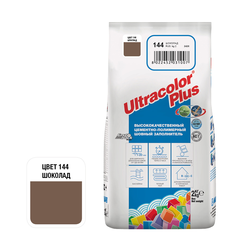 ���� ������� ��������� Mapei Ultracolor Plus 144 ������� 2 ��   ������ ������