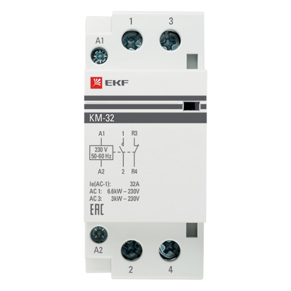 ���� ��������� ��������� EKF PROxima �� 230-400 � 32 � ��� AC 1��+1�� (km-2-32-11)   ������ ������