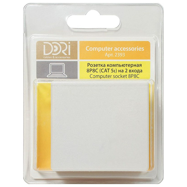 ���� ������� ������������ DORI �� 2 ����� (8P8C RJ45 ���. 5�)   ������ ������