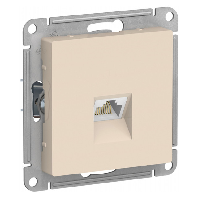 ���� ������� ������������ 1 ���� SYSTEME ELECTRIC Atlas Design RJ45 �������   ������ ������