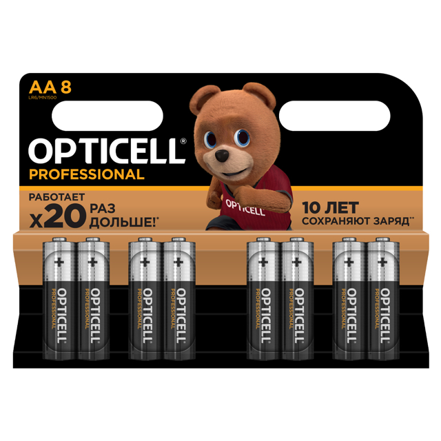 ���� ��������� OPTICELL ����������� 1,5� ����������� AA 8��   ������ ������