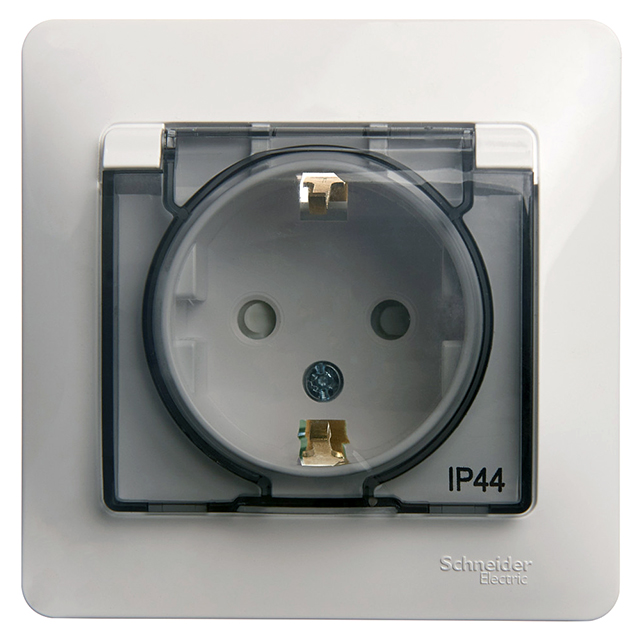 ���� ������� 1 ���� SYSTEME ELECTRIC Glossa IP44 �/� �/� �/� �����   ������ ������