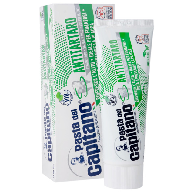 ���� ����� ������  PASTA DEL CAPITANO Antitartar for Smokers 75��   ������ ������