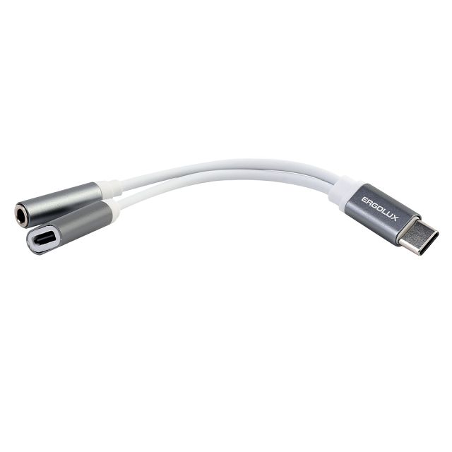 ���� ������� ����+������� ERGOLUX ELX-CSA02-C01 12�� Type-C 2 Type-� 3.5�� �����   ������ ������