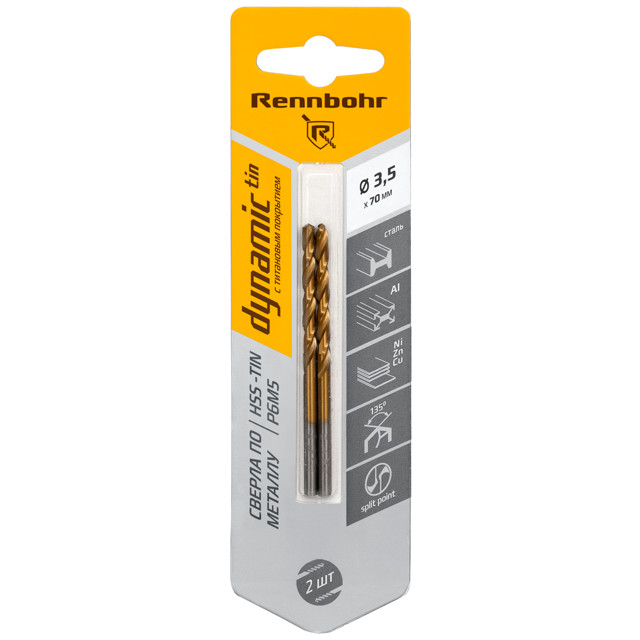 ���� ������ �� ������� RENNBOHR DYNAMIC-TIN 3,5�70�� 2��   ������ ������