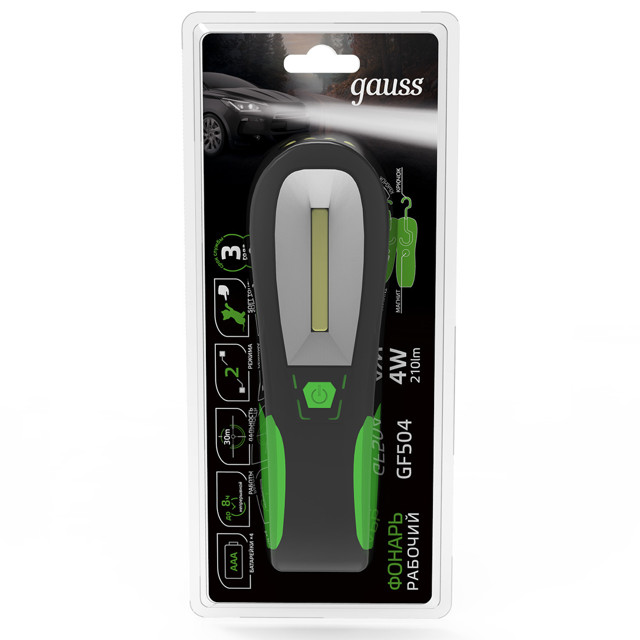 ���� ������ ������� GAUSS GFL504 4�� LED 210�� 4xAAA   ������ ������