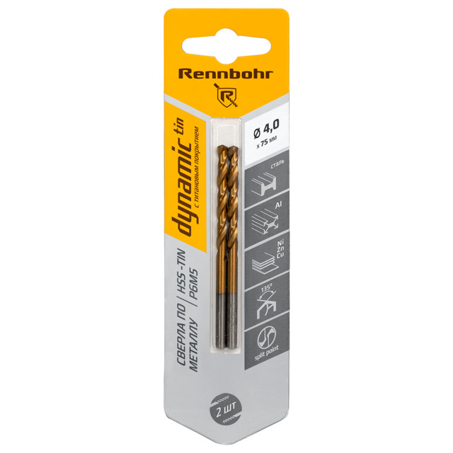 ���� ������ �� ������� RENNBOHR TIN 4,0�75�� 2��   ������ ������