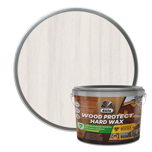 ���� �������� �������������� DUFA Wood Protect Hard wax �����������  9�, ���. ��00-010457   ������ ������
