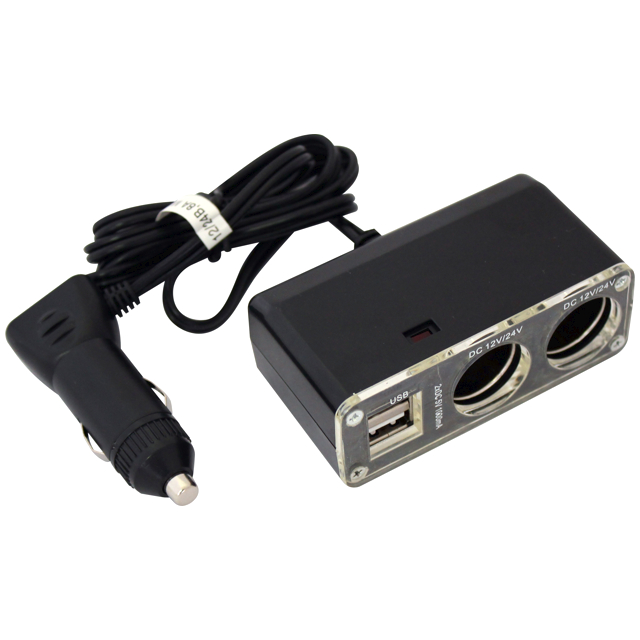 ���� ������������ ������������� 12/24� 2 ������ 2 USB   ������ ������