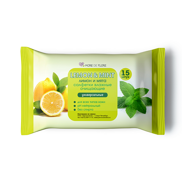 ���� �������� ������� MORE DE FLORE Lemon&Mint ������������� 15��   ������ ������