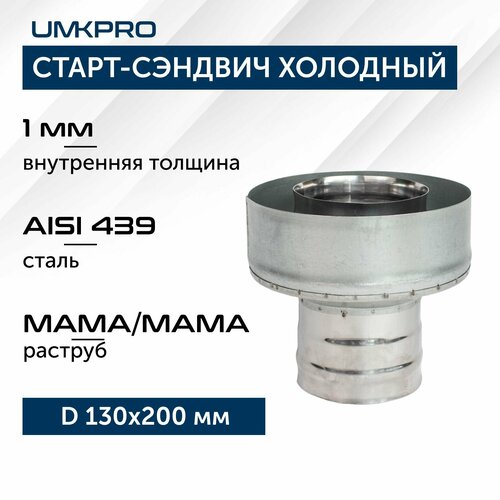 ���� �����-������� �/�-�, � 130�200, AISI 439/439, 1,0��/0,5��, ���-2 ������ ������