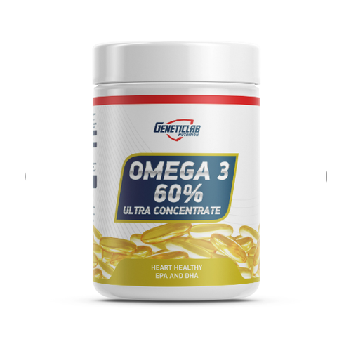 ���� ������������ �������� ������� Geneticlab Omega 3 Ultra Concentrate, 700��, 90 ������ ������ ������