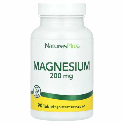 ���� ������ �����, Nature's Plus Magnesium chelate, 200 ��, 90 �������� ������ ������
