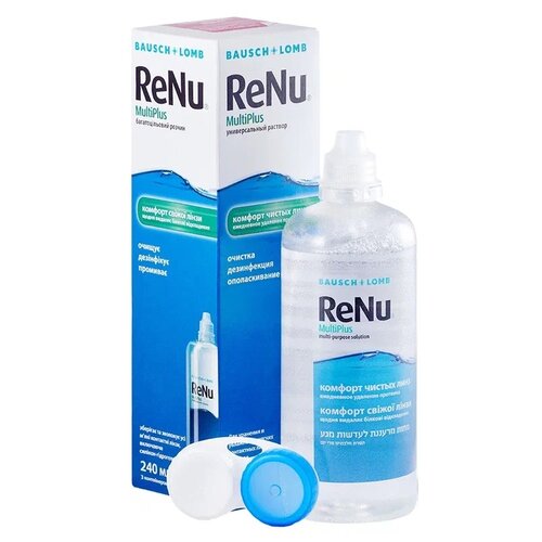 ���� ������� BAUSCH+LOMB Renu MultiPlus, � �����������, 240 ��, 1 ��. ������ ������