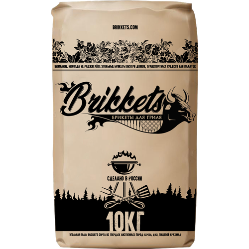 ���� Brikkets �������� �������, 10 �� 10 �� ������ ������