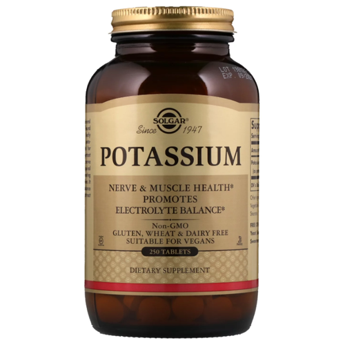 ���� Solgar Potassium ���., 250 ��, 540 �, 250 ��., 1 ��. ������ ������