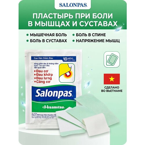 ���� SALONPAS �������� (��������) Hisamitsu, 10 ��, ������� ������ ������