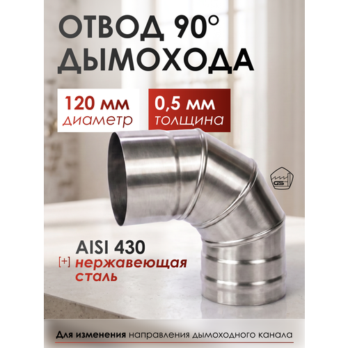 ���� ����� 90*, 120, AISI 430/0,5��, h245�� ������ ������