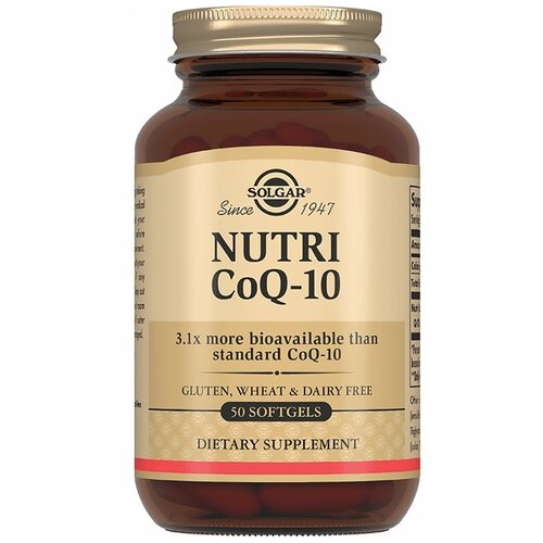 ���� Solgar Nutri CoQ-10 ����., 168 �, 50 ��., 1 ��. ������ ������