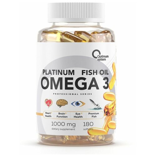 ���� Optimum System Omega 3 Platinum Fish Oil 180 ���� (Optimum System) ������ ������