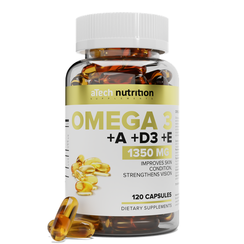 ���� Omega 3 + A + D3 + E ����., 120 ��., 1 ��. ������ ������