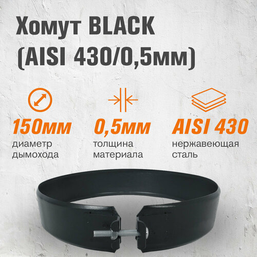���� ����� BLACK (AISI 430/0,5��) (150) ������ ������