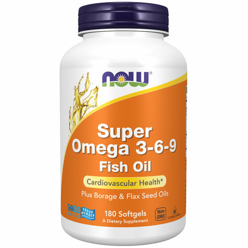 ���� Super Omega 3-6-9 ����., 1200 ��, 350 �, 180 ��., 1 ��. ������ ������