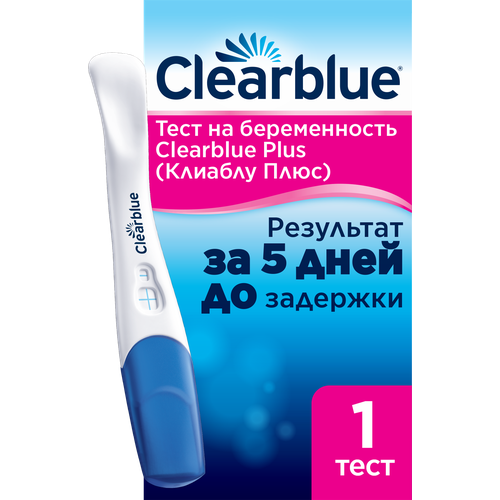 ���� ���� Clearblue Plus �� ������������, 1 ��., 3 ��. ������ ������